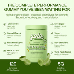 Creatine + Electrolytes Gummies