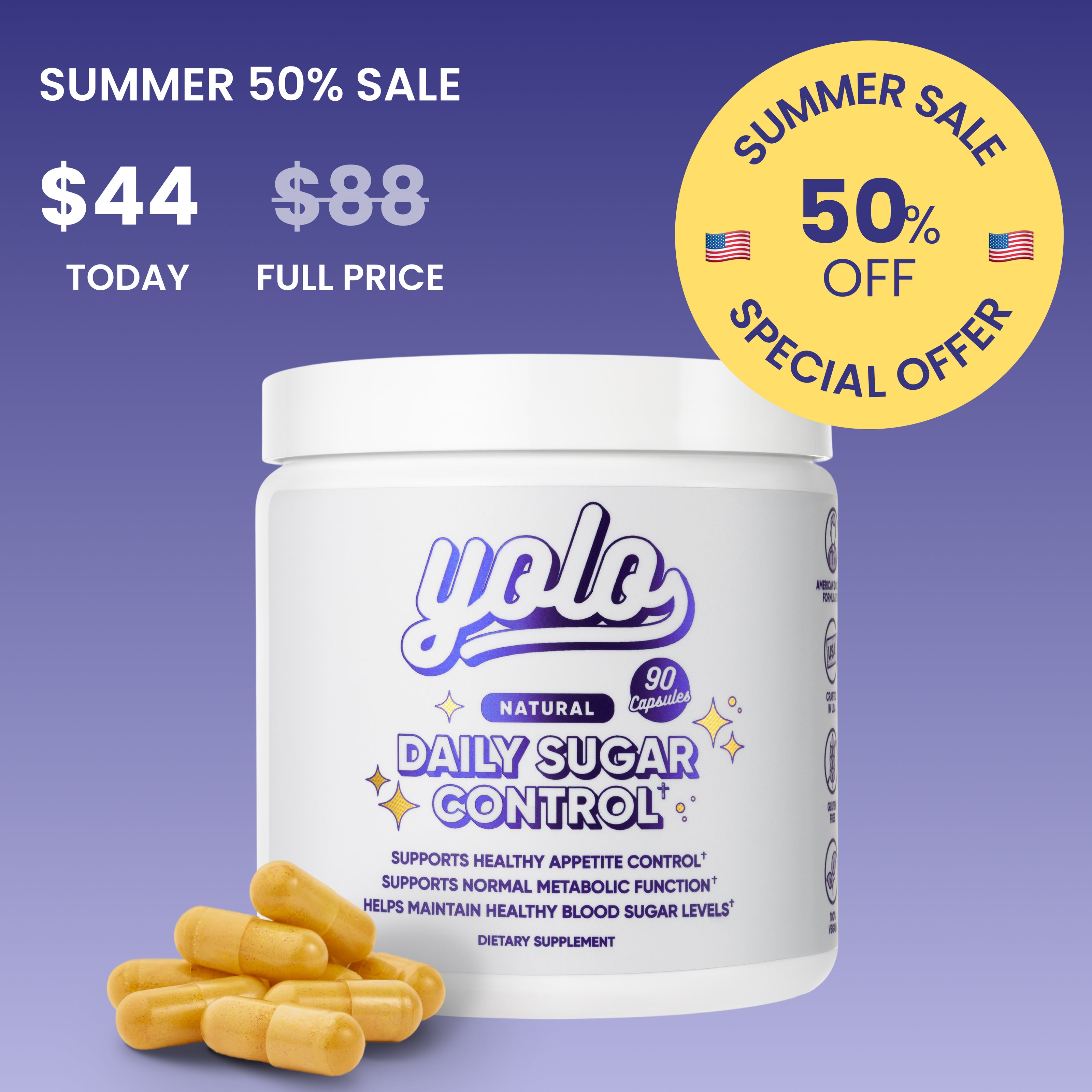 Daily Sugar Control (50% Offer)
